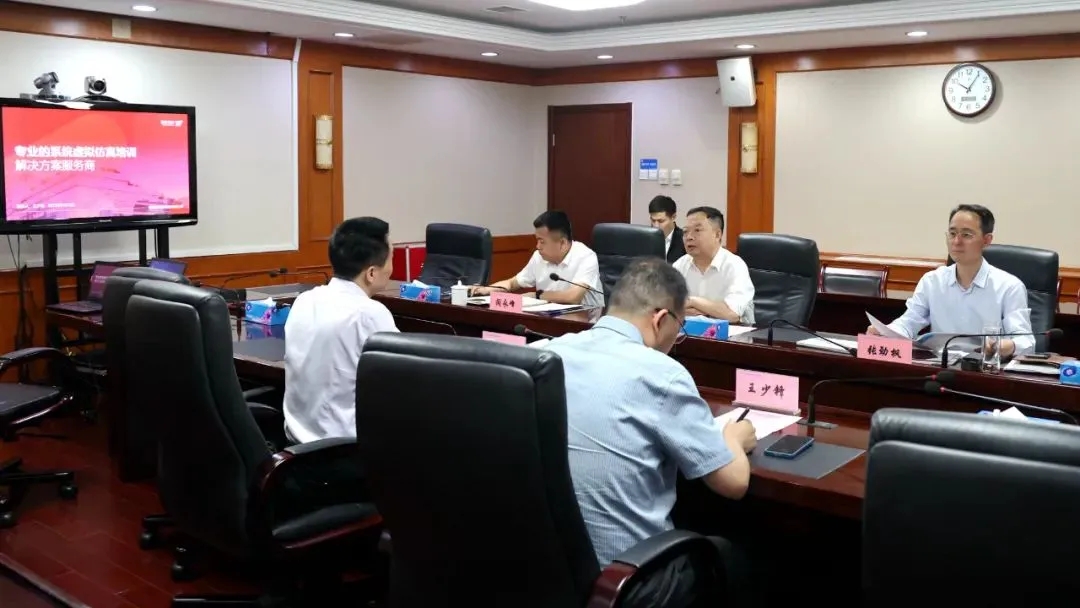 捷安高科总经理高志生到访中铁国资